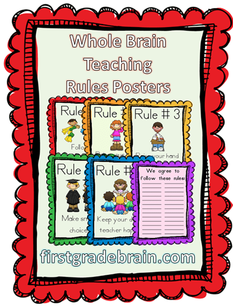 Whole Brain Teaching Rules – Freebie!