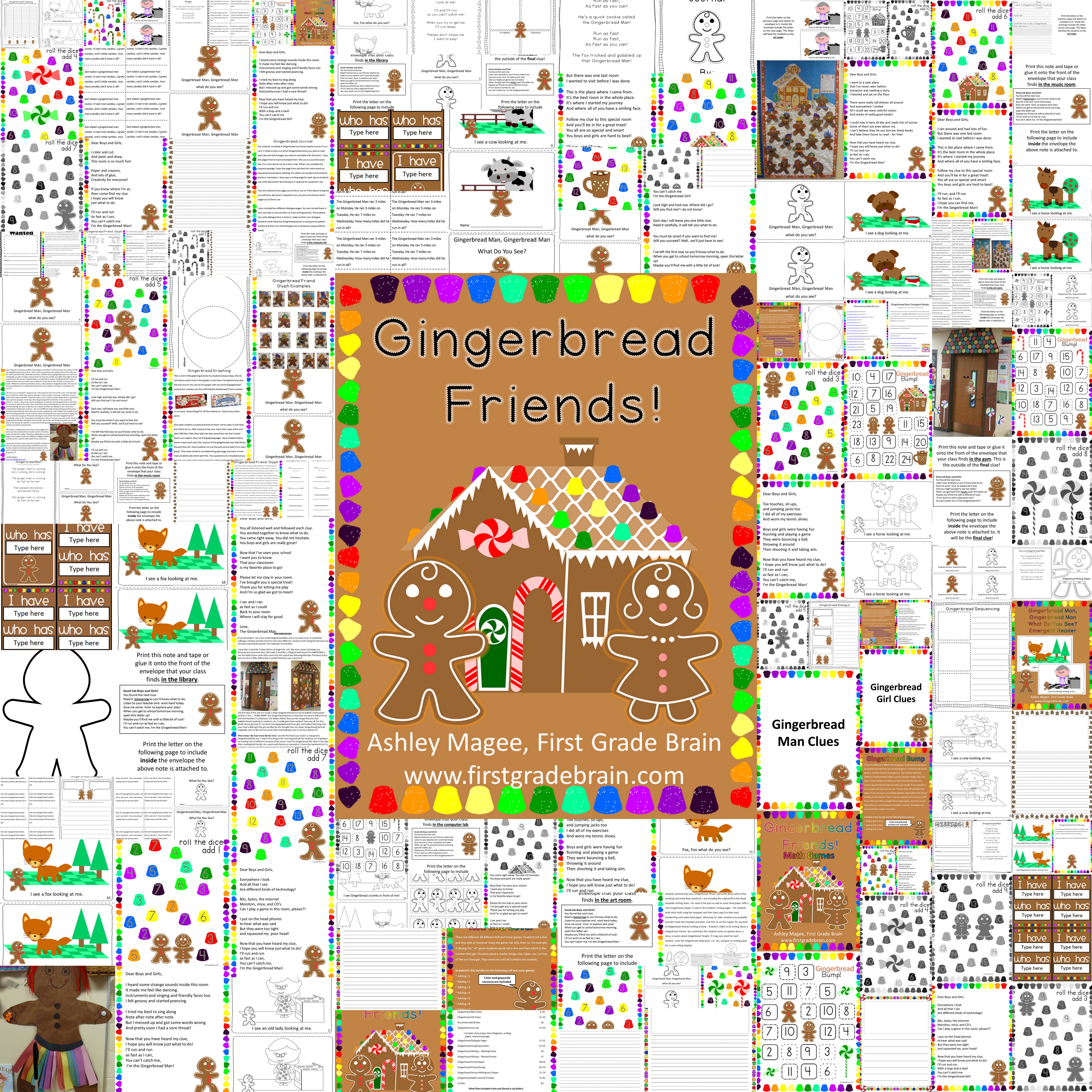 Gingerbread Friends!