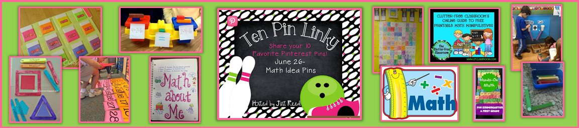 Ten Pin Linky Party – Math Idea Pins