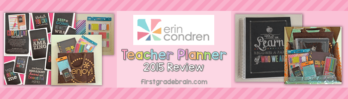 Erin Condren Teacher Planner Review 2015