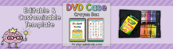Classroom Crayon Storage for Students – DVD Cases!
