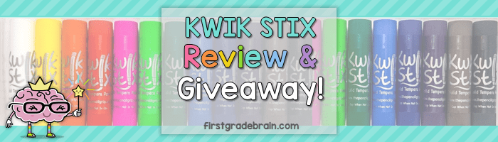 Kwik Stix and The Pencil Grip Review and Giveaway