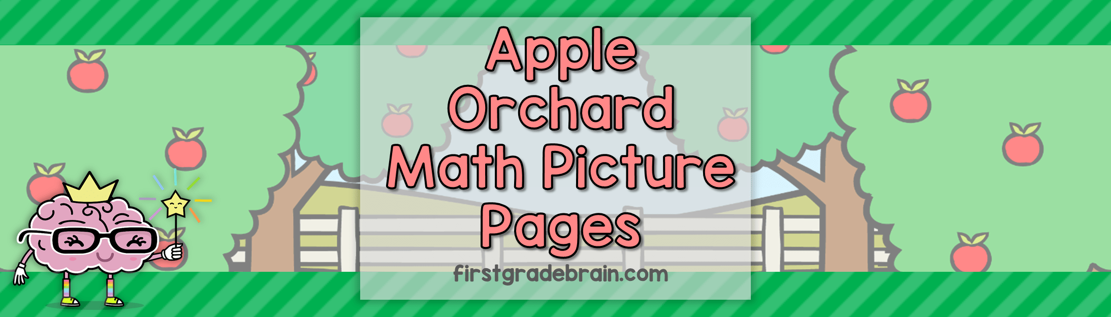 Apple Orchard Math Picture Pages
