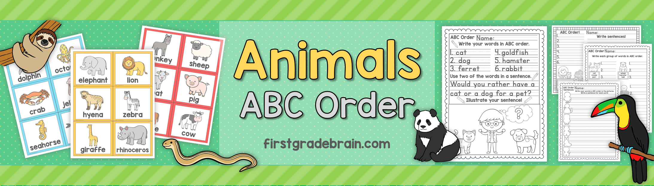 Animals ABC Order