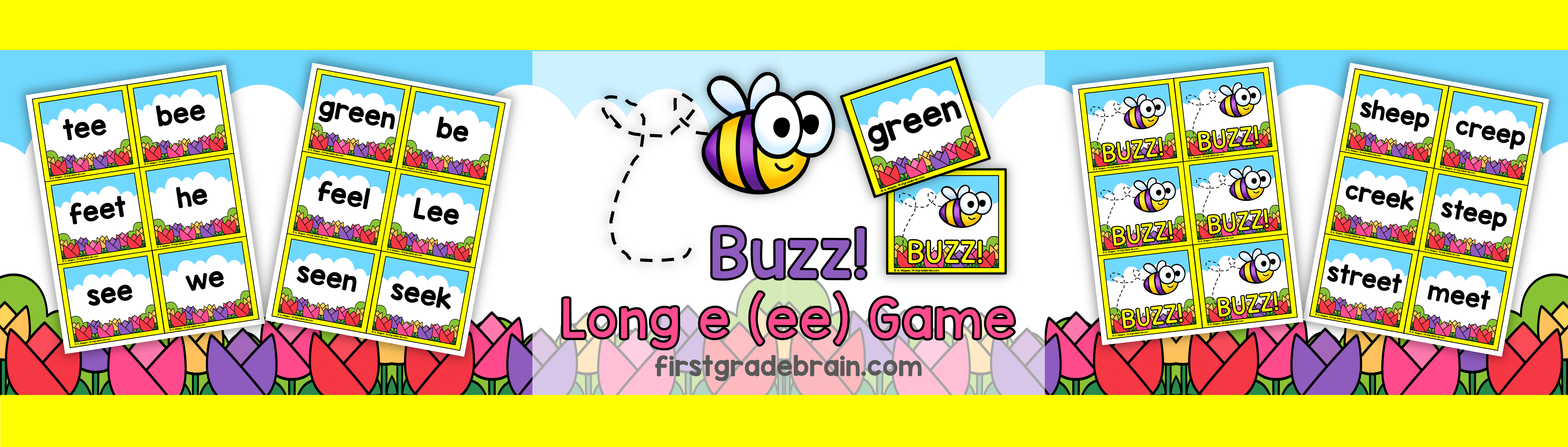 Long e (ee) Buzz! Game