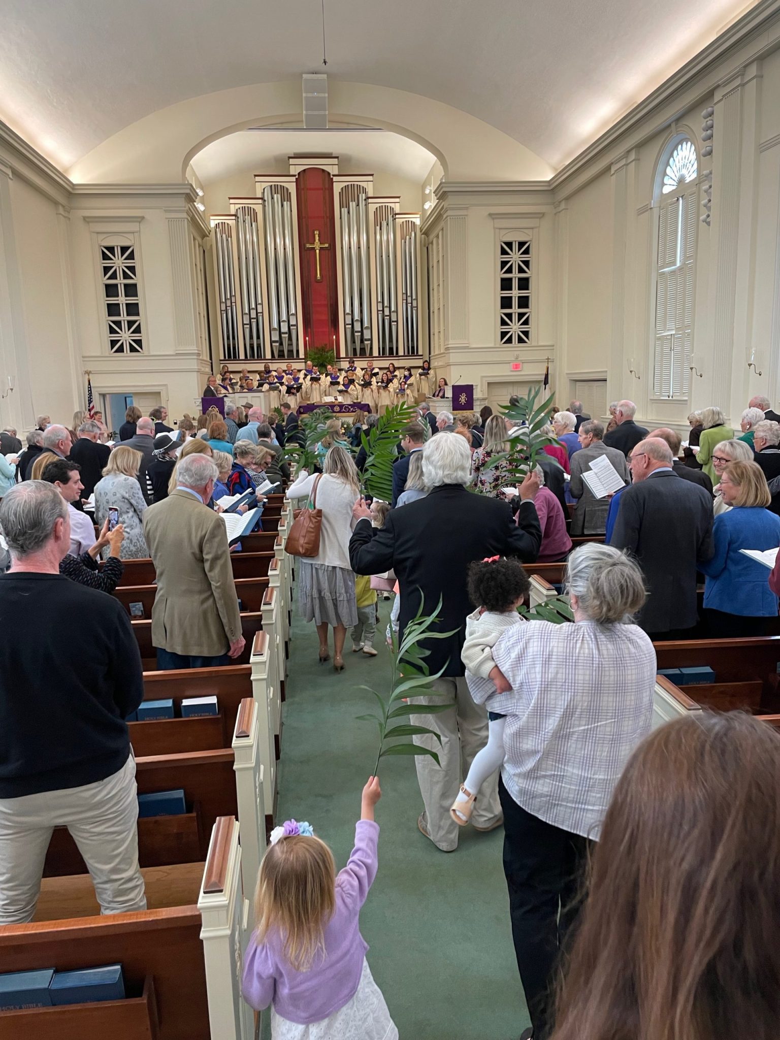 Palm Sunday processional