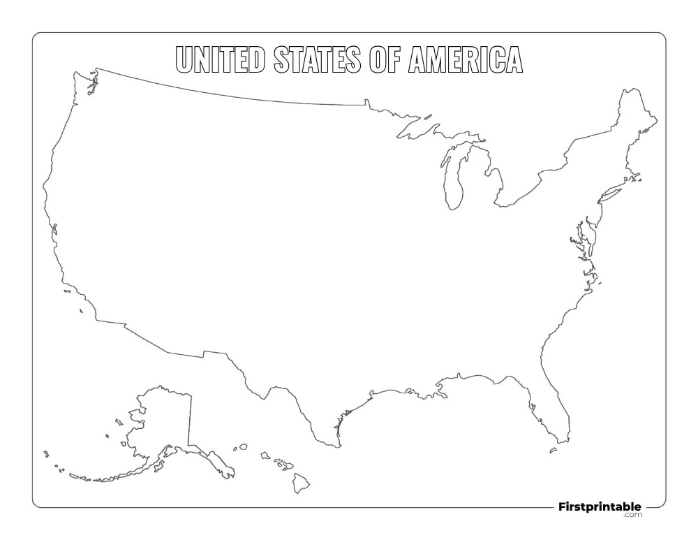Printable US Maps Blank With State Names And Capitals Printable US Map Blank Template 08.webp