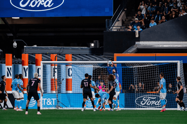 new york city fc in action