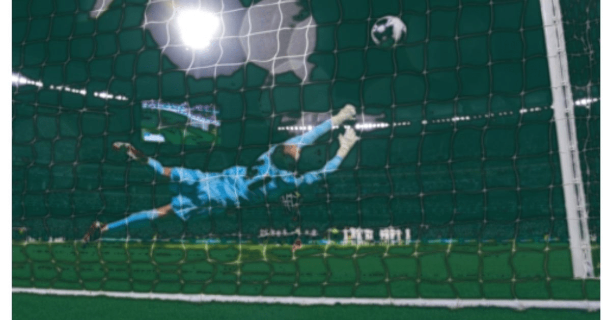 graphic of a goal in soccer