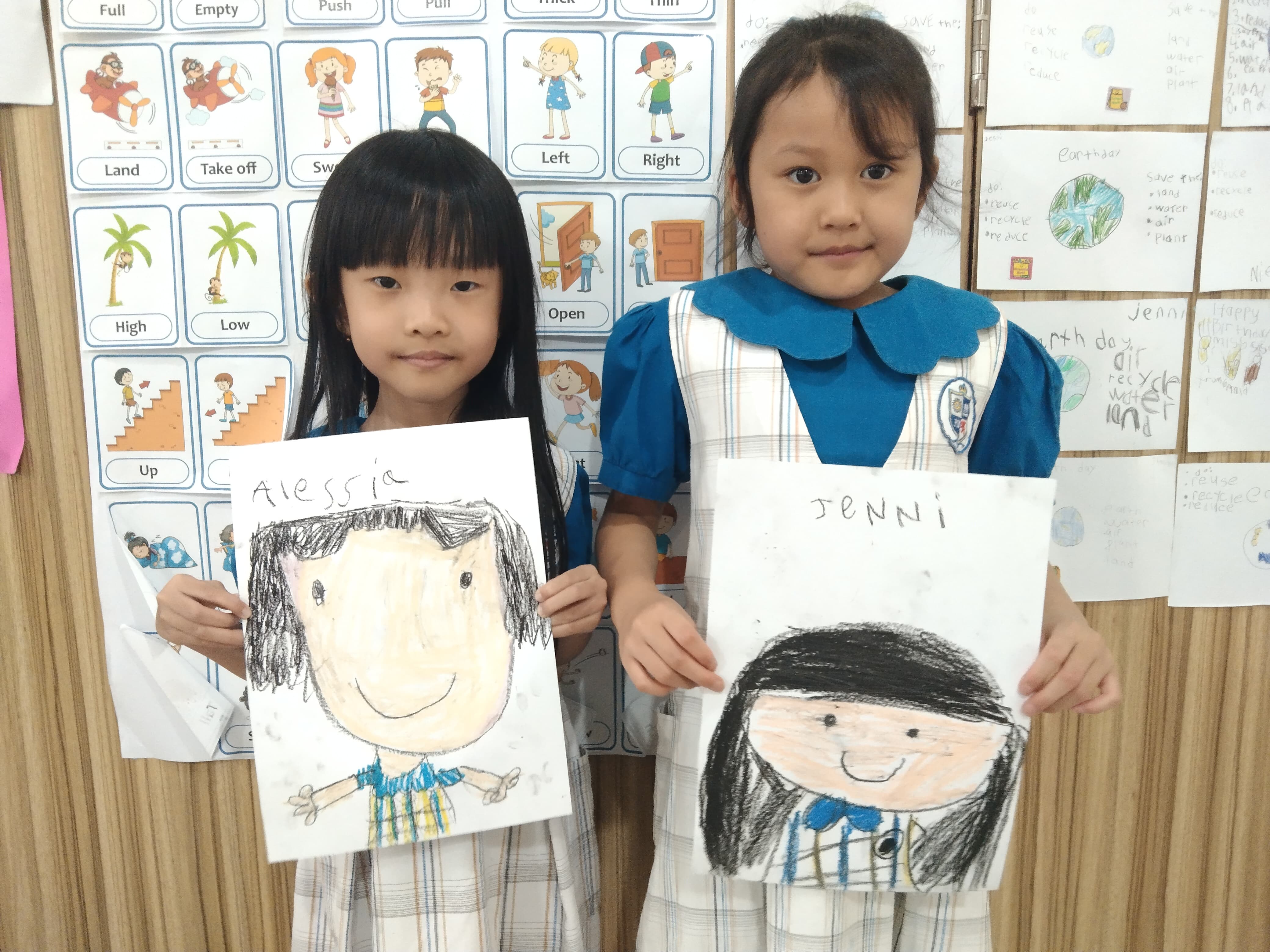 Early Year 2 – Arts: My Friend’s Portrait