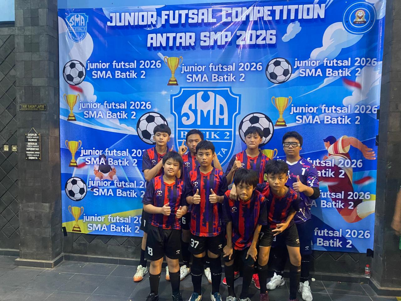 Secondary FIS Students Compete in Junior Futsal