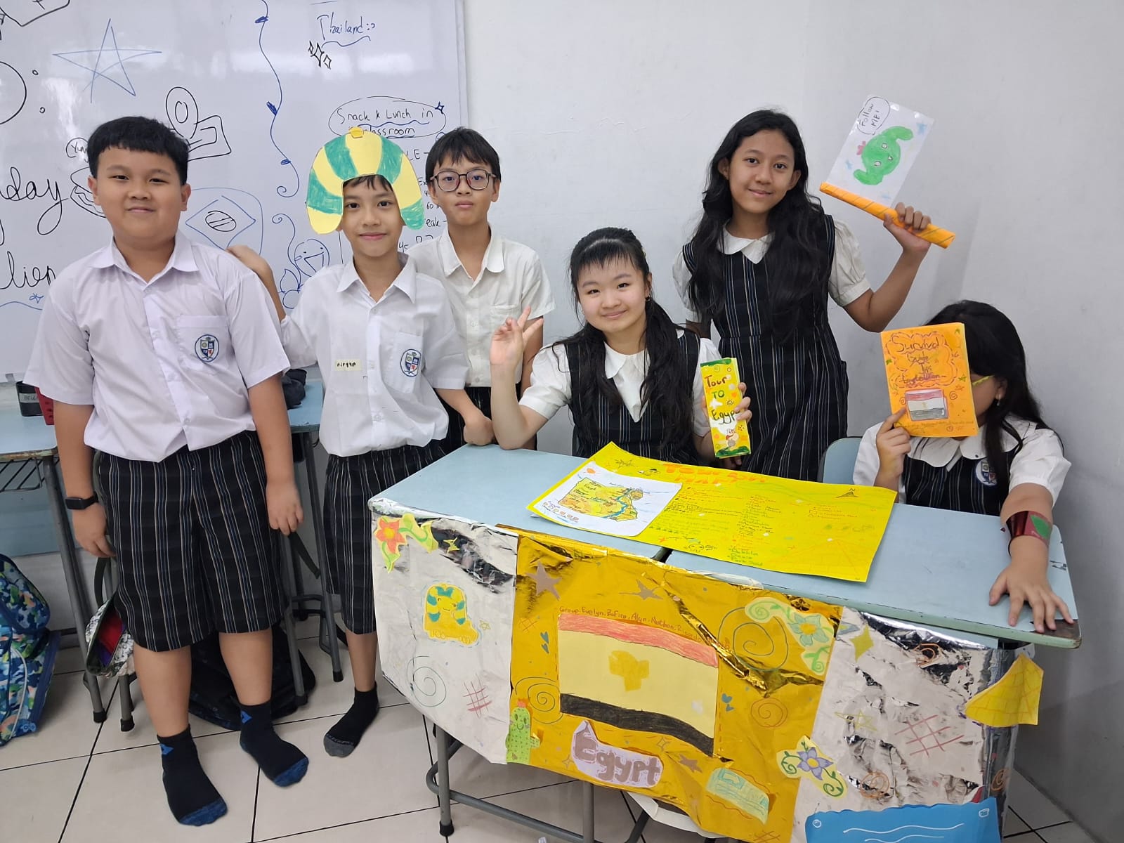 ​Primary 5 – Global Perspective Exit Point Exhibition: Travel Around The World