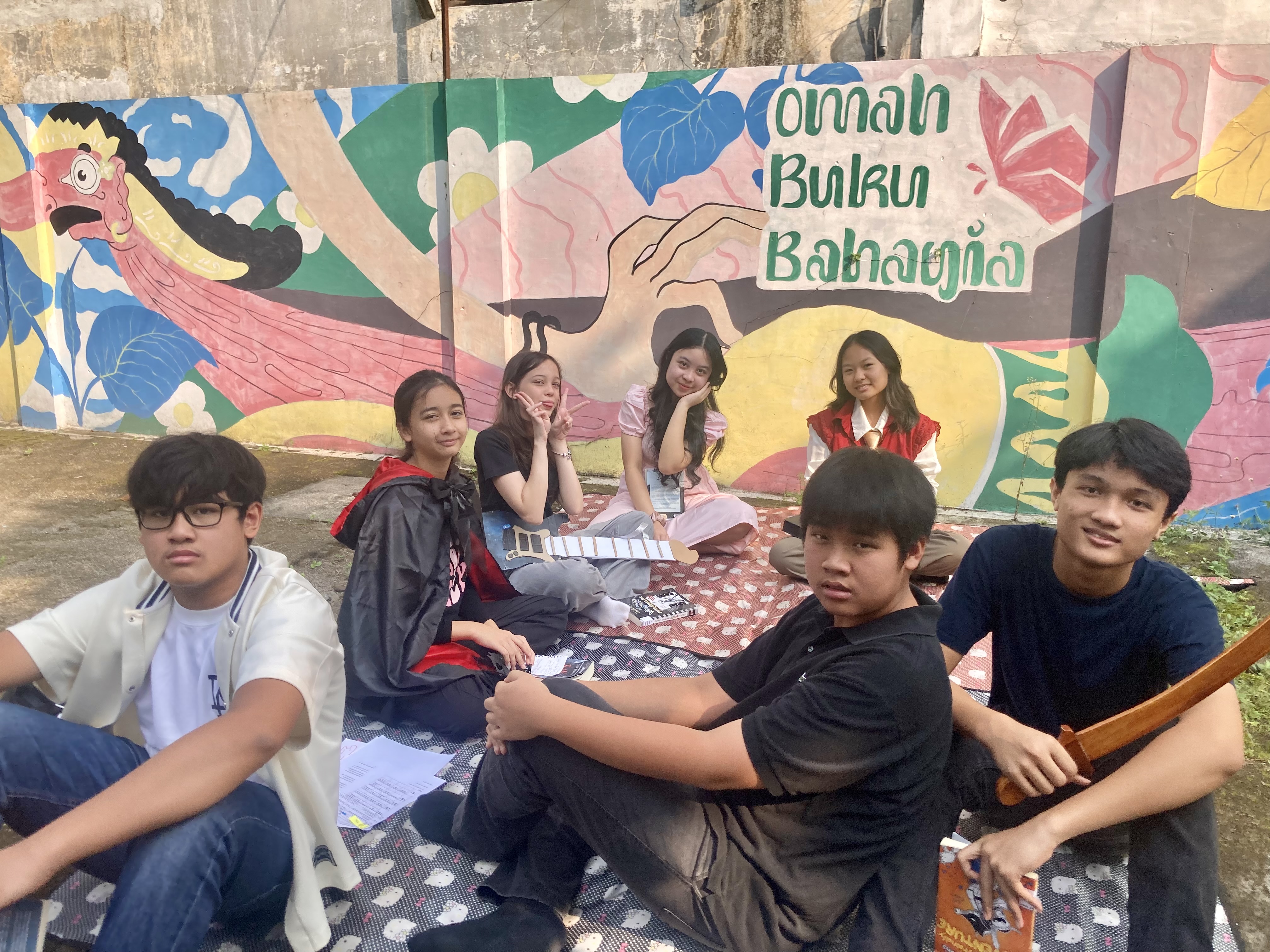 Secondary Level: Building Literacy Beyond the Classroom: A Book Review Session at Omah Buku Bahagia