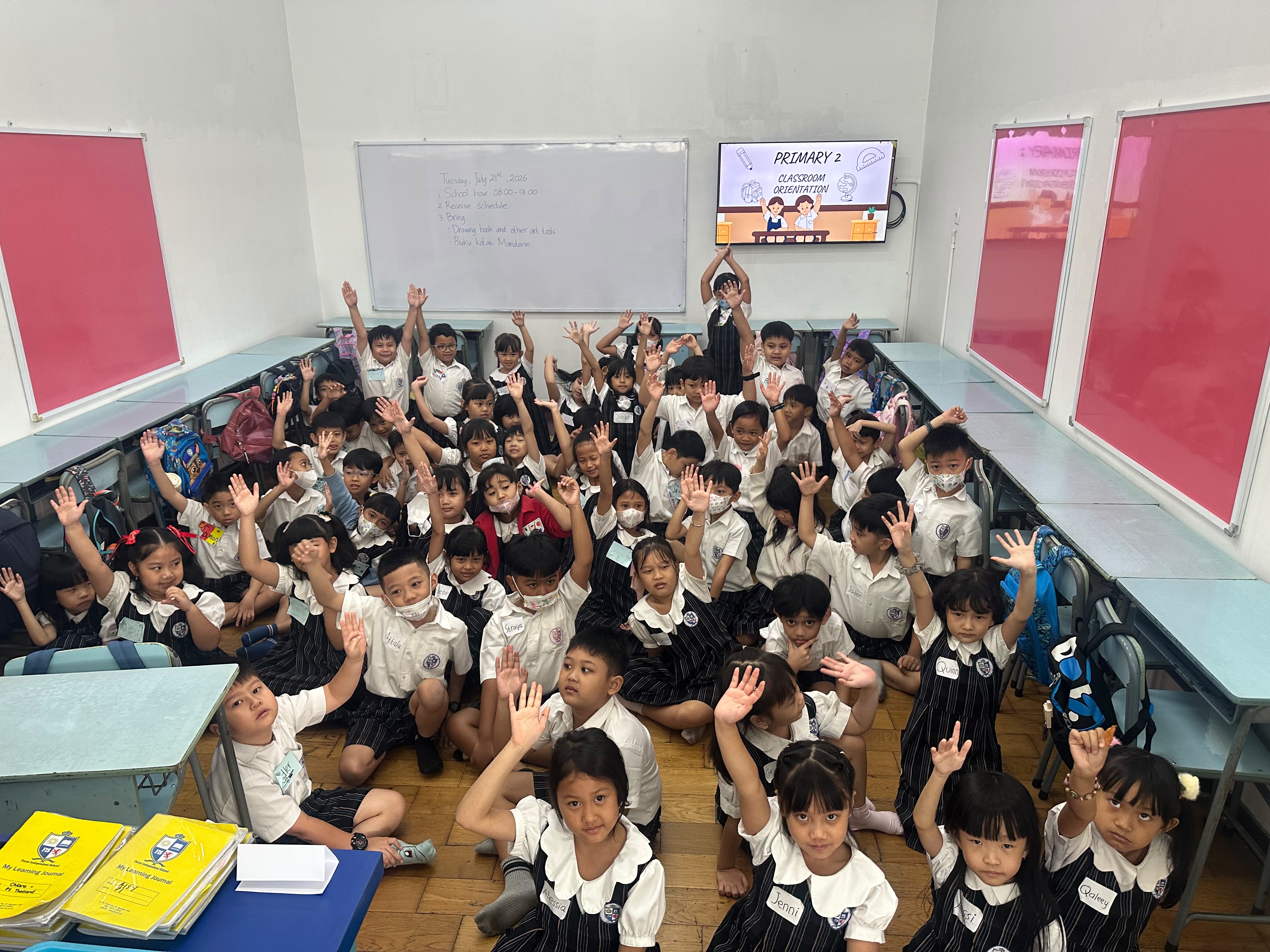 Primary 2 – Orientation Day: Back to School Impression