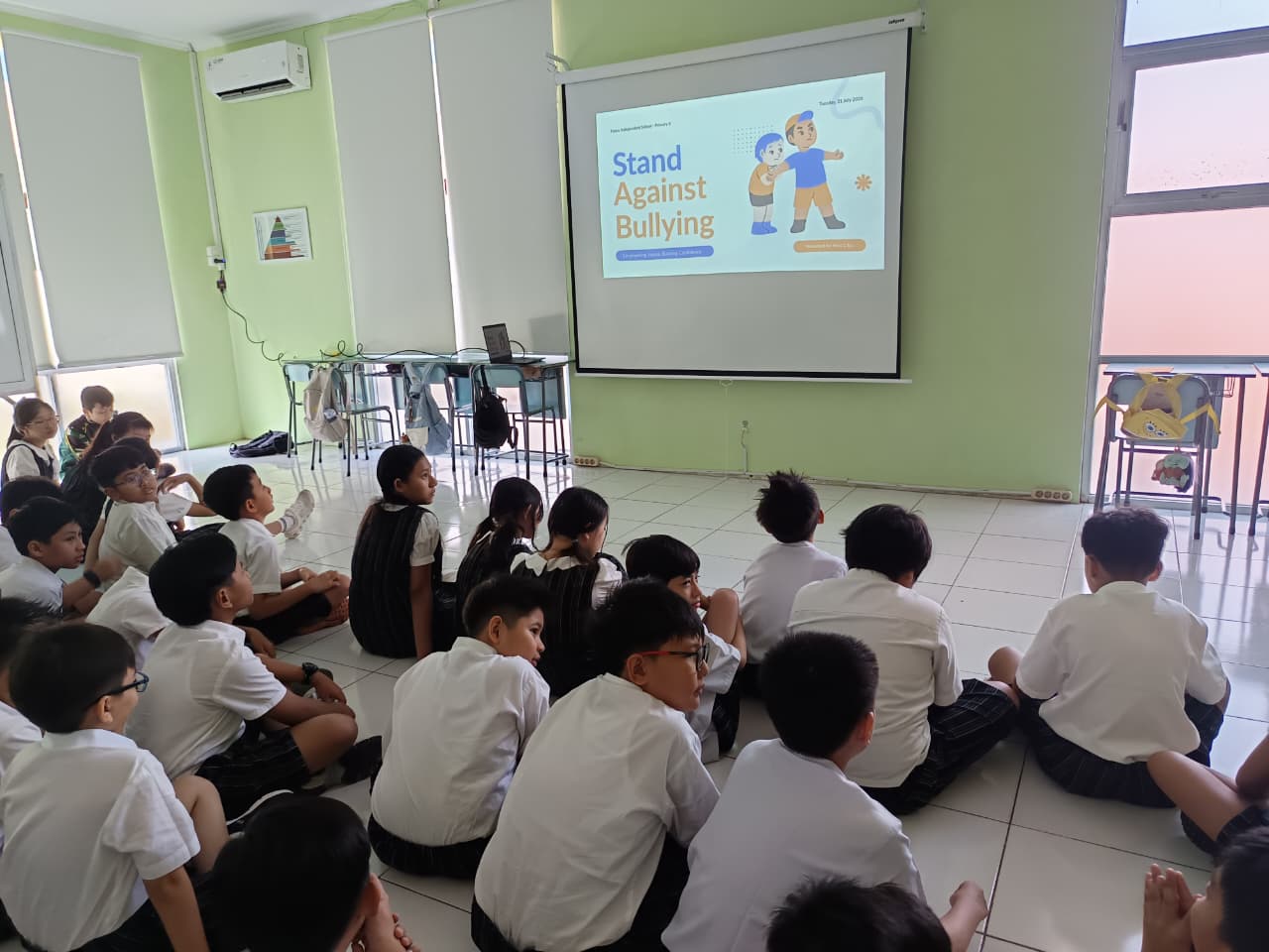 Primary 6 – Orientation Day: Standing Against Bullying