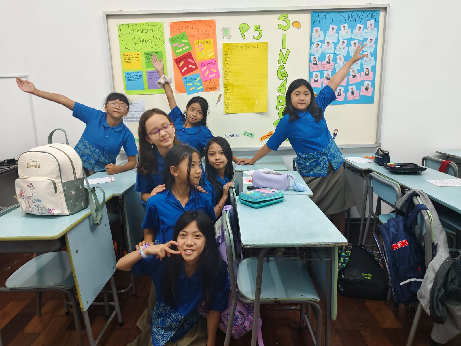 Primary 5 – Orientation Day: Designing Our Happy Learning Space