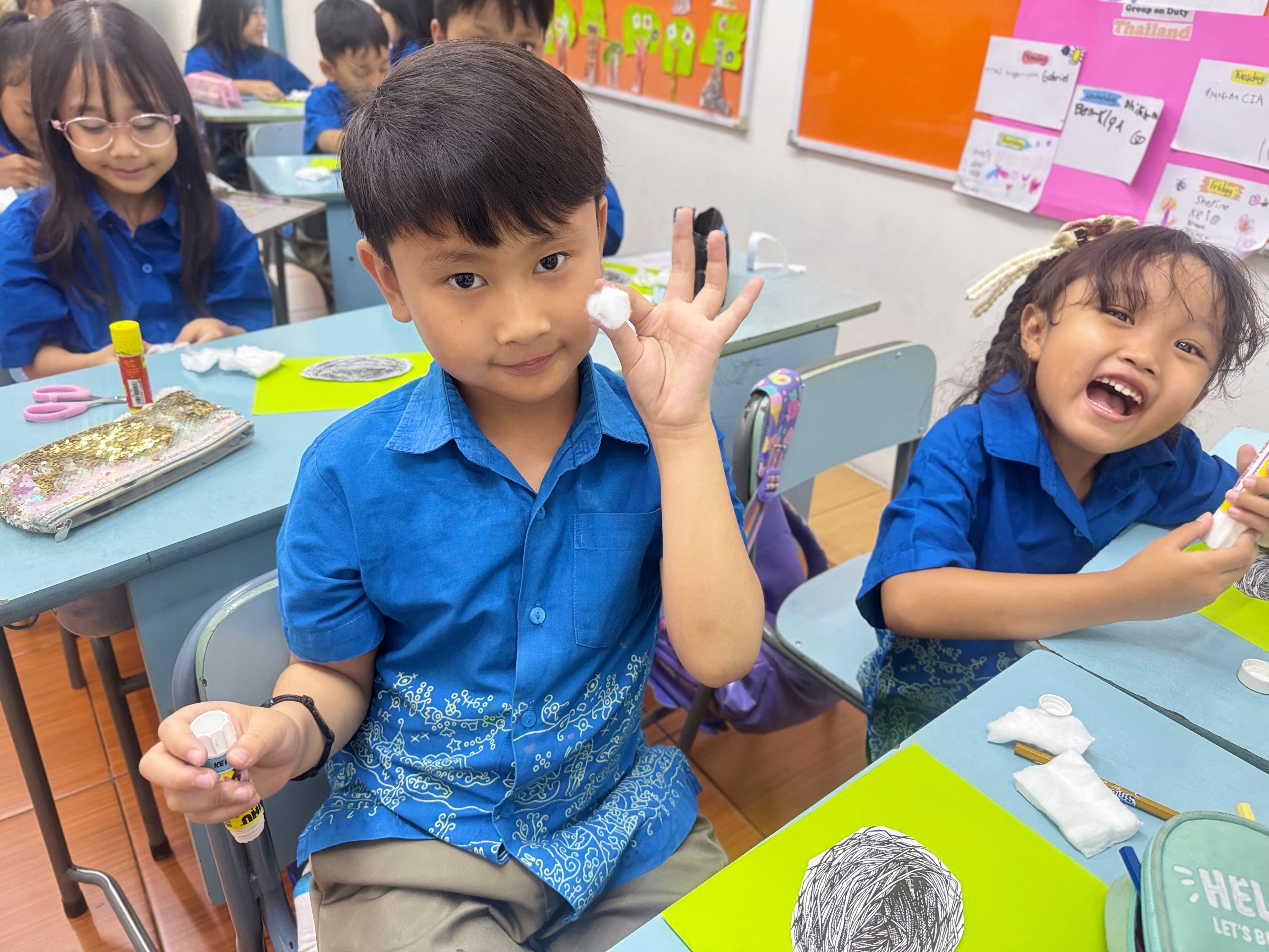 Primary 1 – Mathematics: My Egg Nest Estimation Project