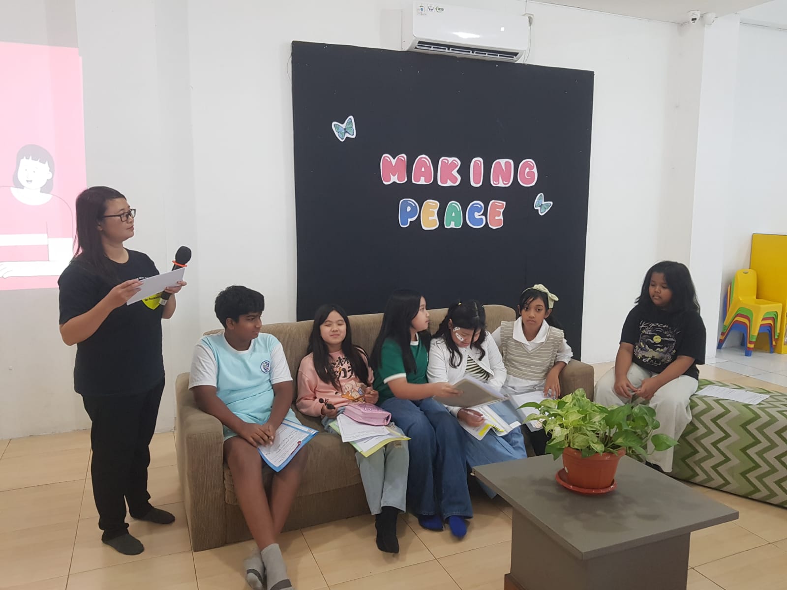 Primary 4 – CGP Making Peace: Inviting School Security to “Make Peace”