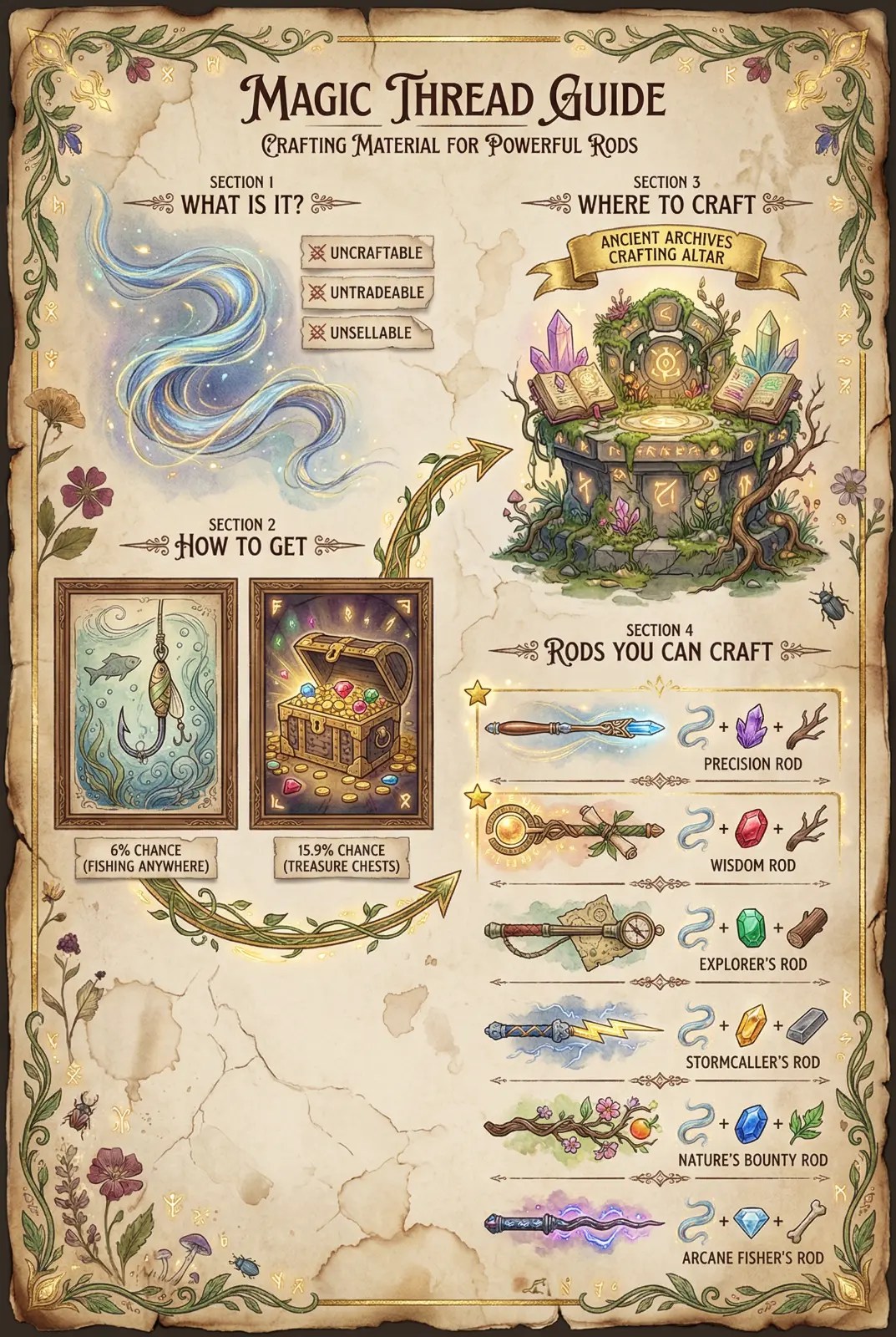 What Does Magic Thread Do In Fisch Crafting Guide Fisch Calculator What Does Magic Thread Do Fisch Guide.webp