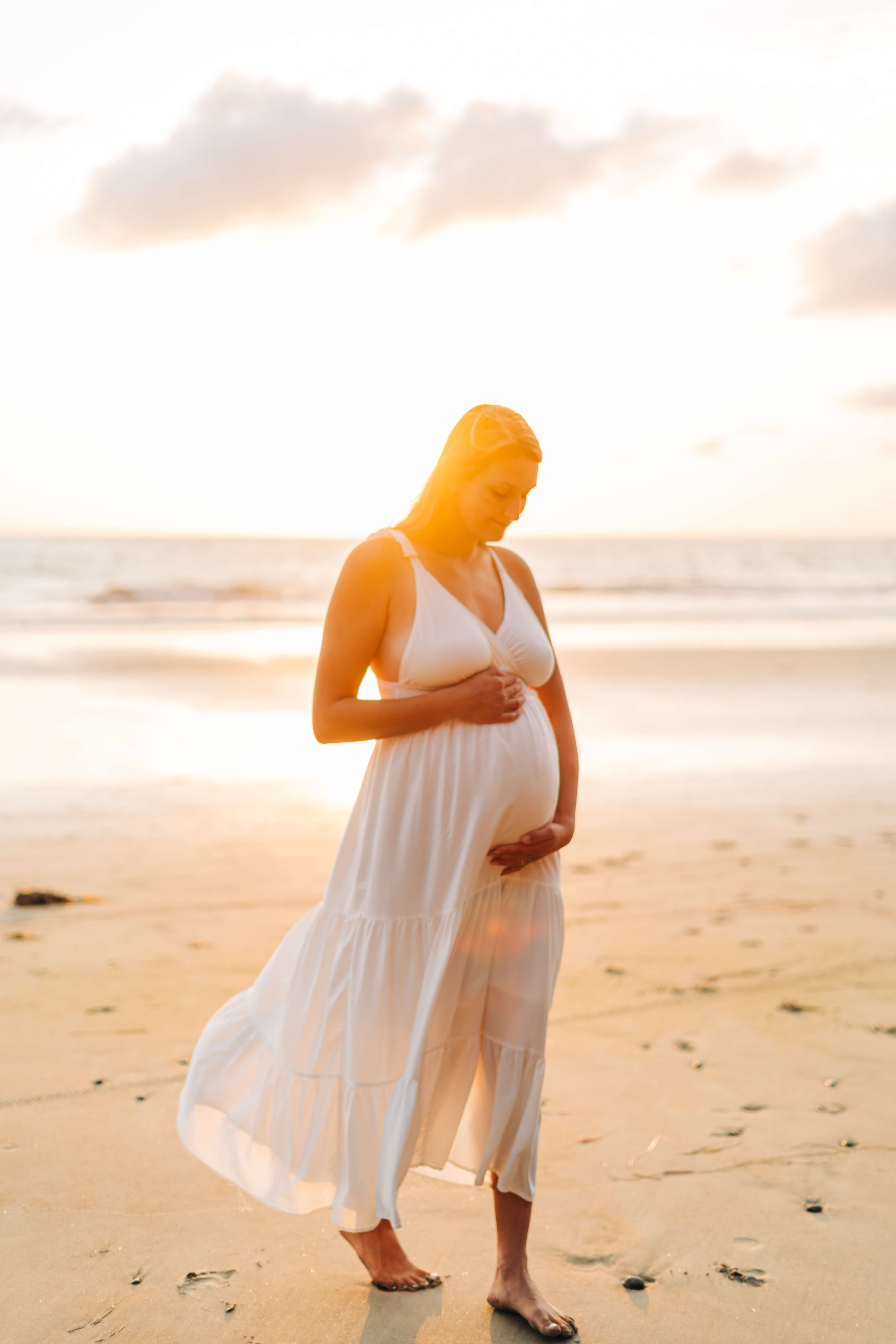 Maternity Beach Photoshoot