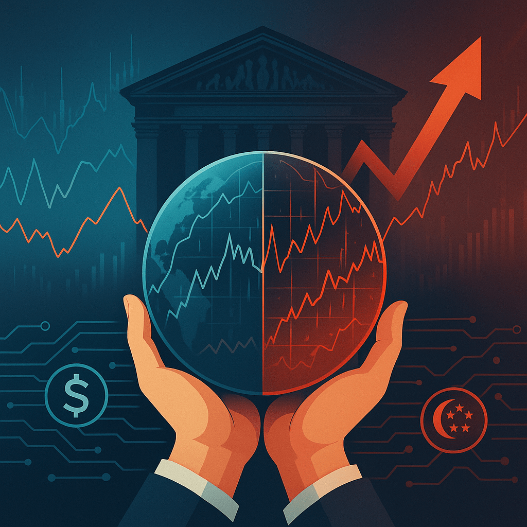 Singaporeans Watch as US Market Calm Prematurely Breaks