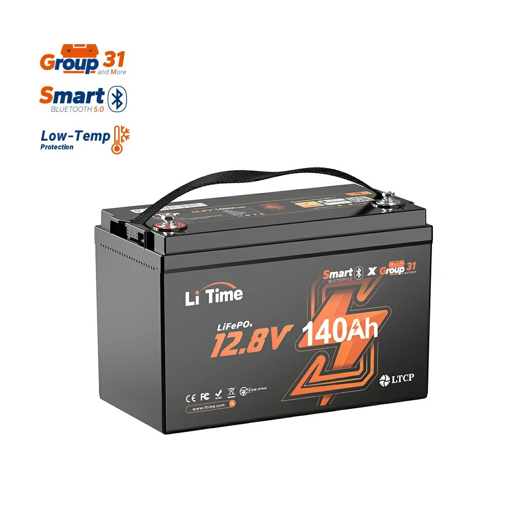 Μπαταρία Λιθίου LiFePO4 12V 140Ah με Bluetooth LiTime