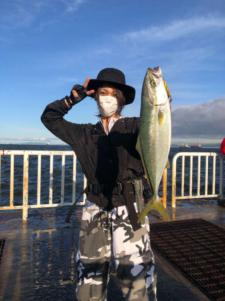 南港釣り公園最新釣果！！青物がアツイ！