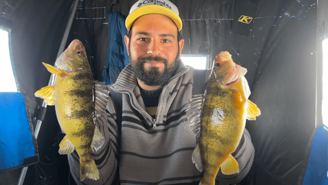 Ice Fishing for Jumbo Perch