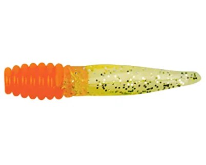 An artificial crappie bait.