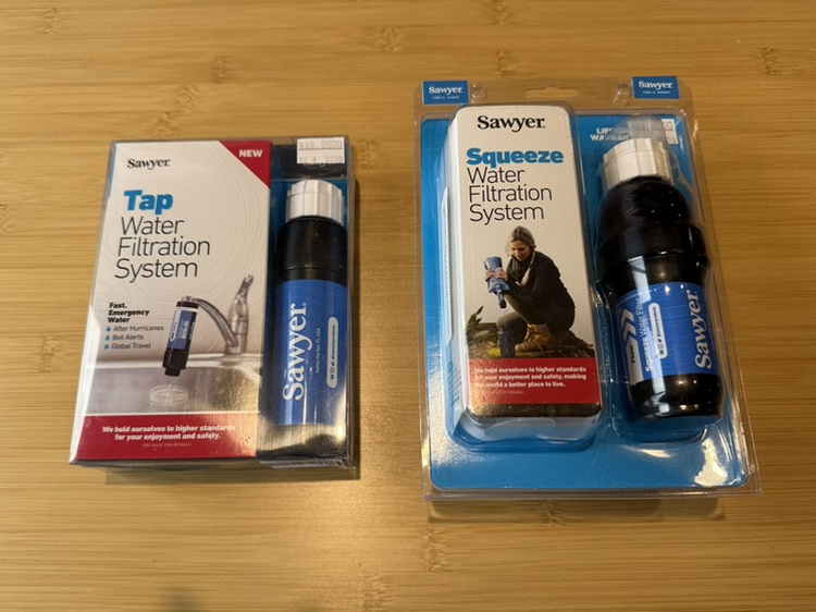 Sawyerのポータブル浄水器が入荷しております🌿 Sawyerのポータブル浄水器が入荷しております🌿