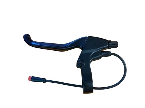 Fission Cycles Comfort Mechanical E-Bike Brake Lever (Left Hand / 2-Pin Red Julet)