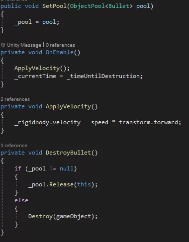 Unity VR Optimization : Object Pooling – Fist Full of Shrimp