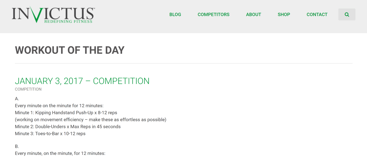 Since it tops the list, let's go into . 7 Of The Best Free Crossfit Programmes Fitcetera