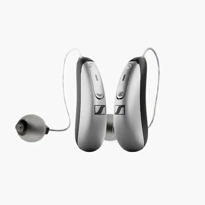 1. Modern digital hearing aids with sleek design for improved hearing support and enhanced sound quality.