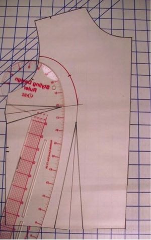 Dart depan dan belakang diy sewing pattern clothes sewing patterns sewing measurements . Memanipulasi Lipit Kupnat Pada Pola Dasar Kedalam Garis Hias Princess