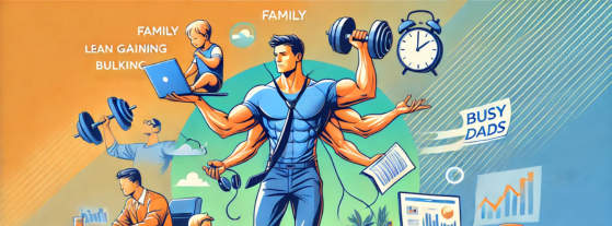featured image busy dads lean gaining process