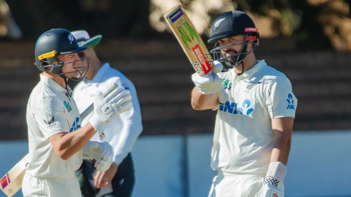 NZ vs ZIM 1st test, new zealand in driving seat on day 2, latest sports update