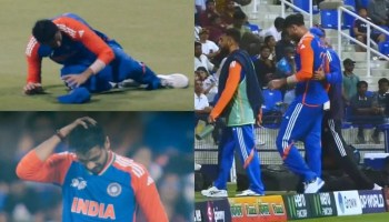IND vs PAK axar patel injured during fielding, big concerns for team india, latest sports update