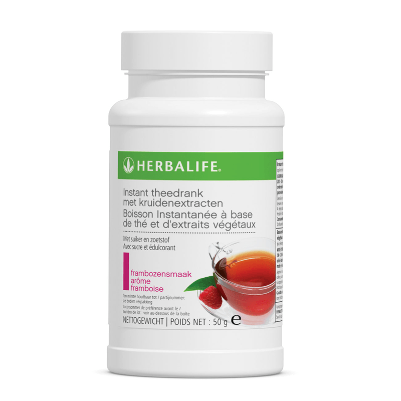 Instant theedrank met kruidenextracten - framboos - 50 gr.