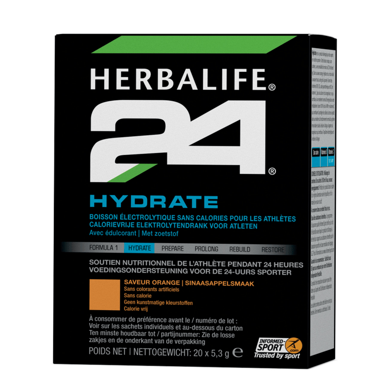 Hydrate sinaasappelsmaak