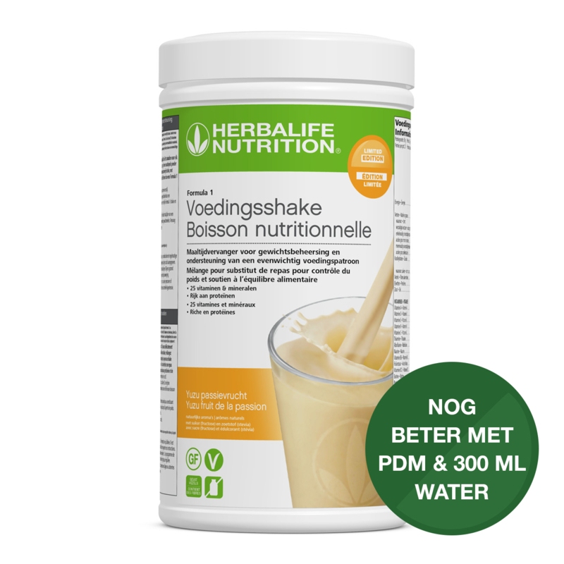 Formula 1 Voedingsshake Yuzu Passievrucht Limited Edition