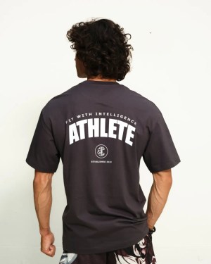 FitMind Athlete Tee | Asphalt Grey - Afbeelding 5