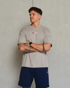 FitMind Athletic Tee | Drizzle Grey - Afbeelding 5