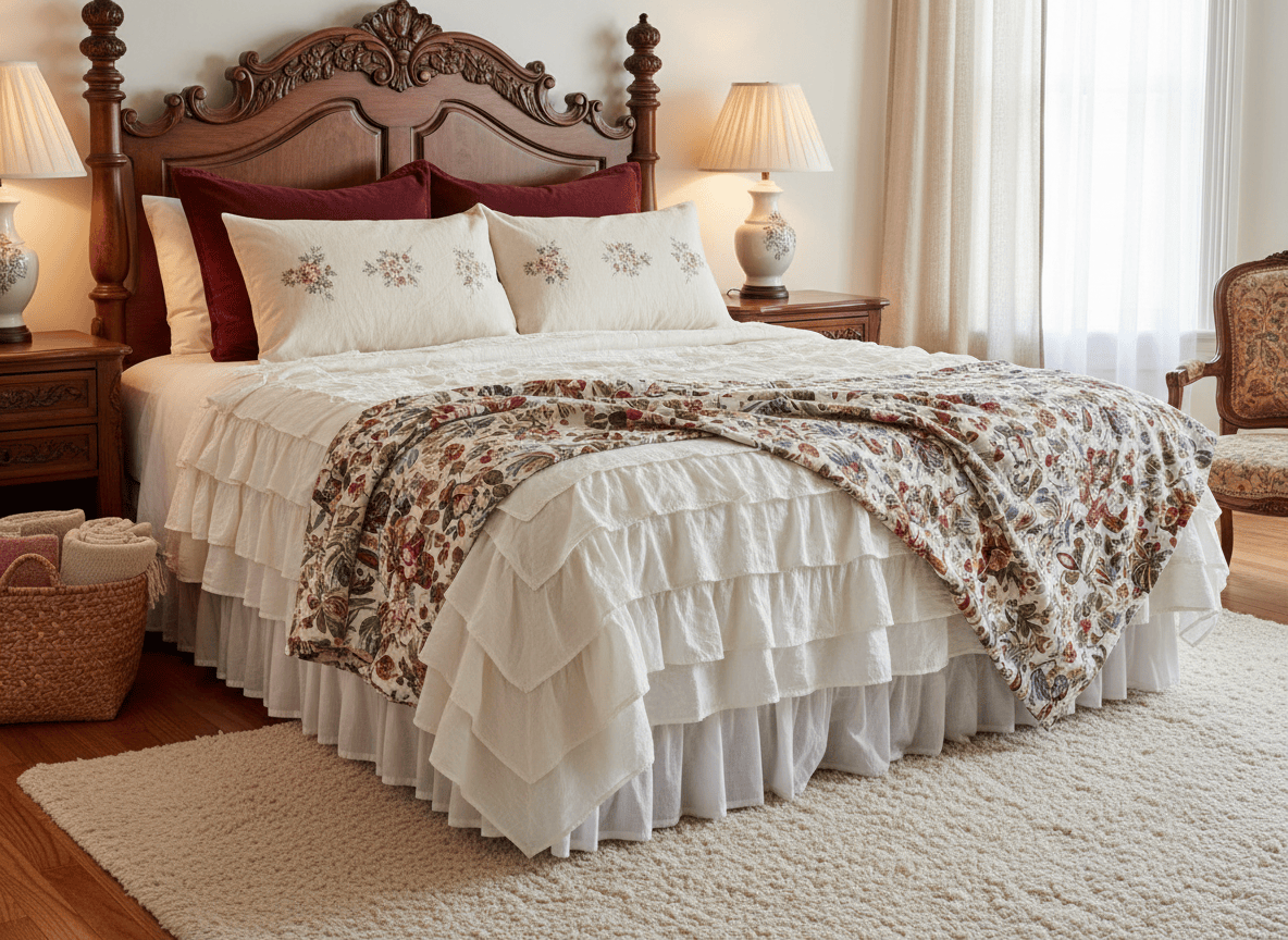 Victorian layered bedding