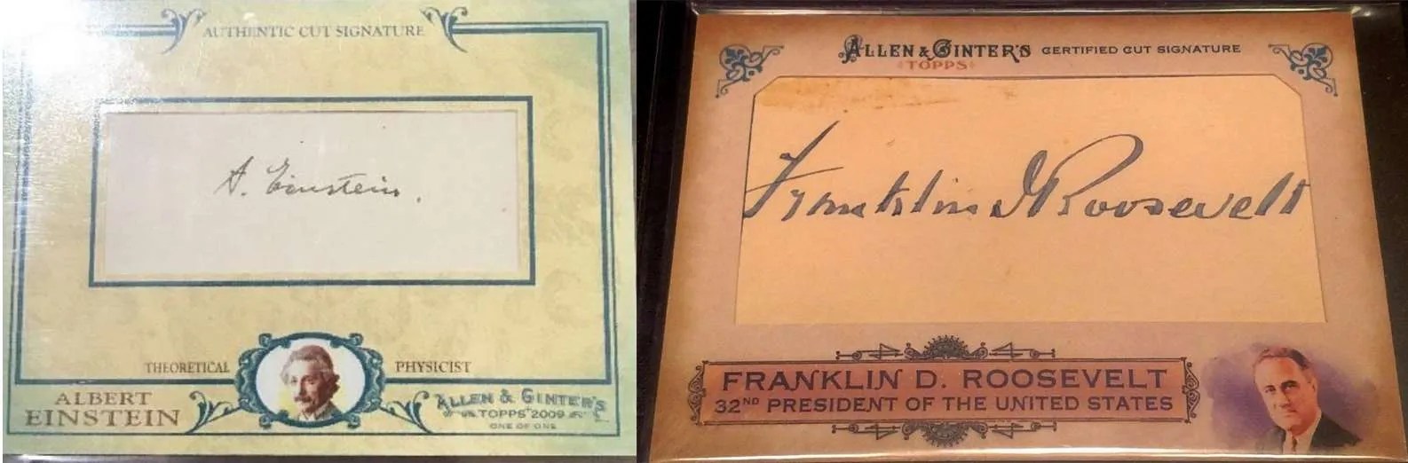 Top 3 most expensive Allen & Ginter autographed cards on eBay are nonsport related fivecardguys