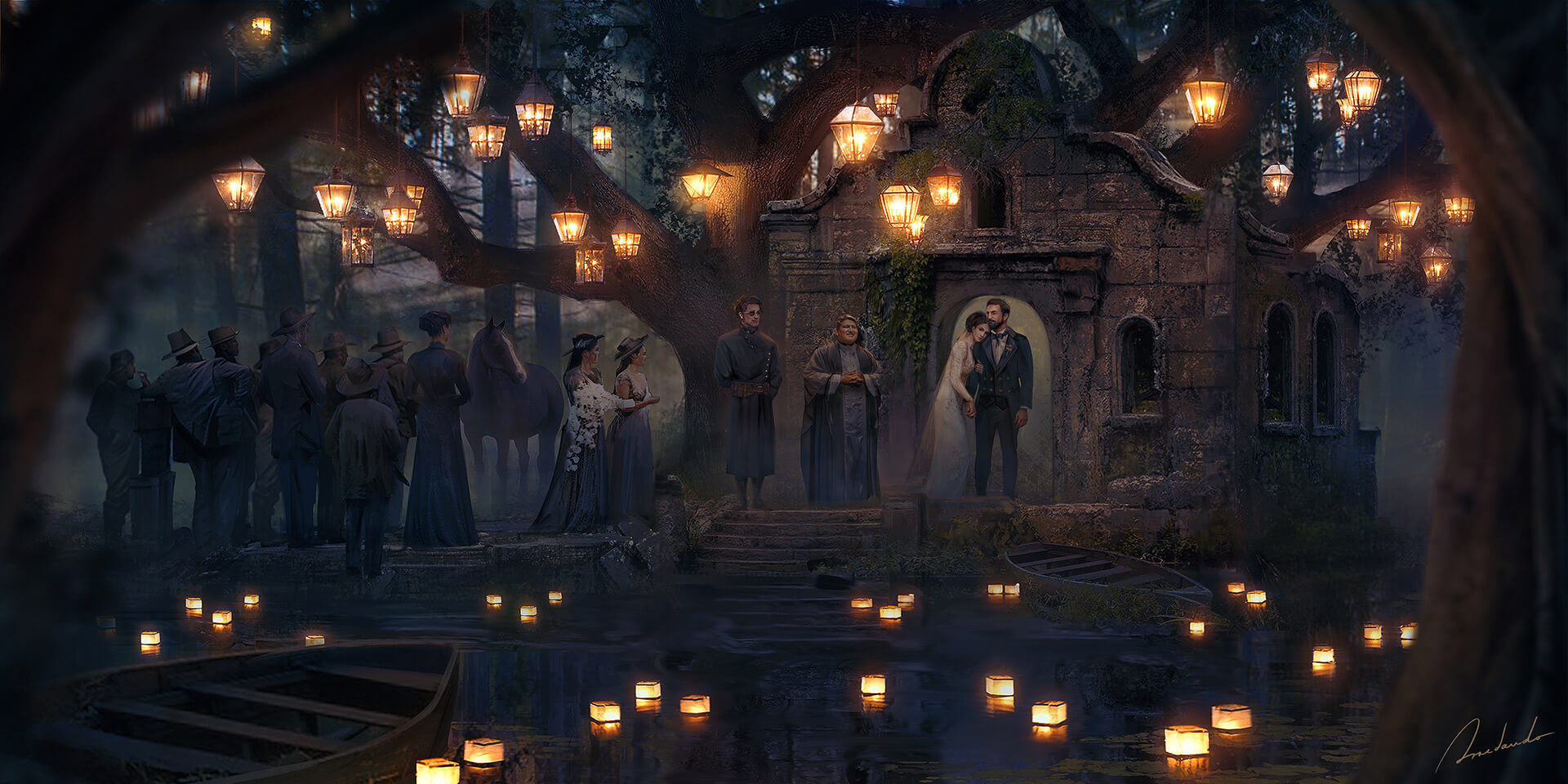 Concept Art – “La Boda"
