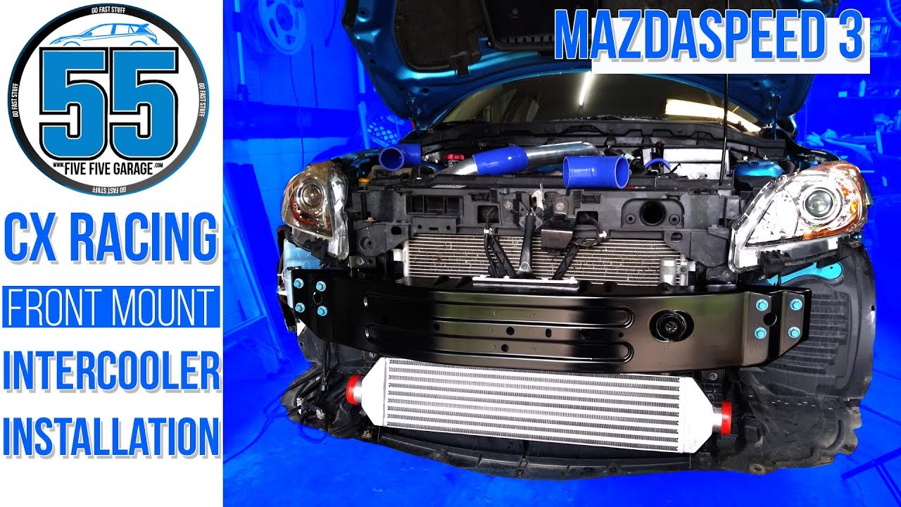 CX Racing Front Mount Intercooler Installation Five Five Garage