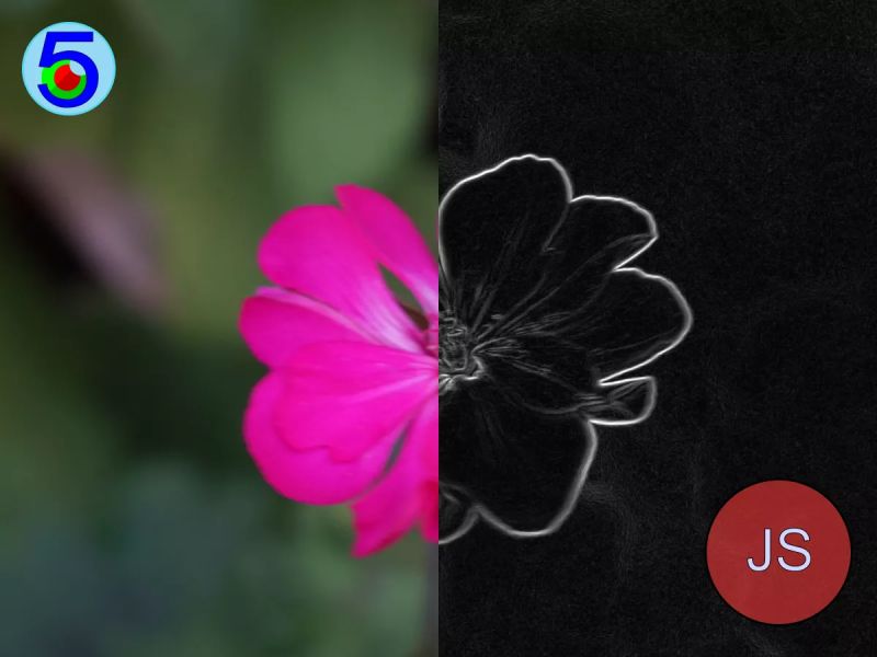 Image Edge Detection With Simple Javascript Fiveko - Best Vintage Textures in Ultra HD