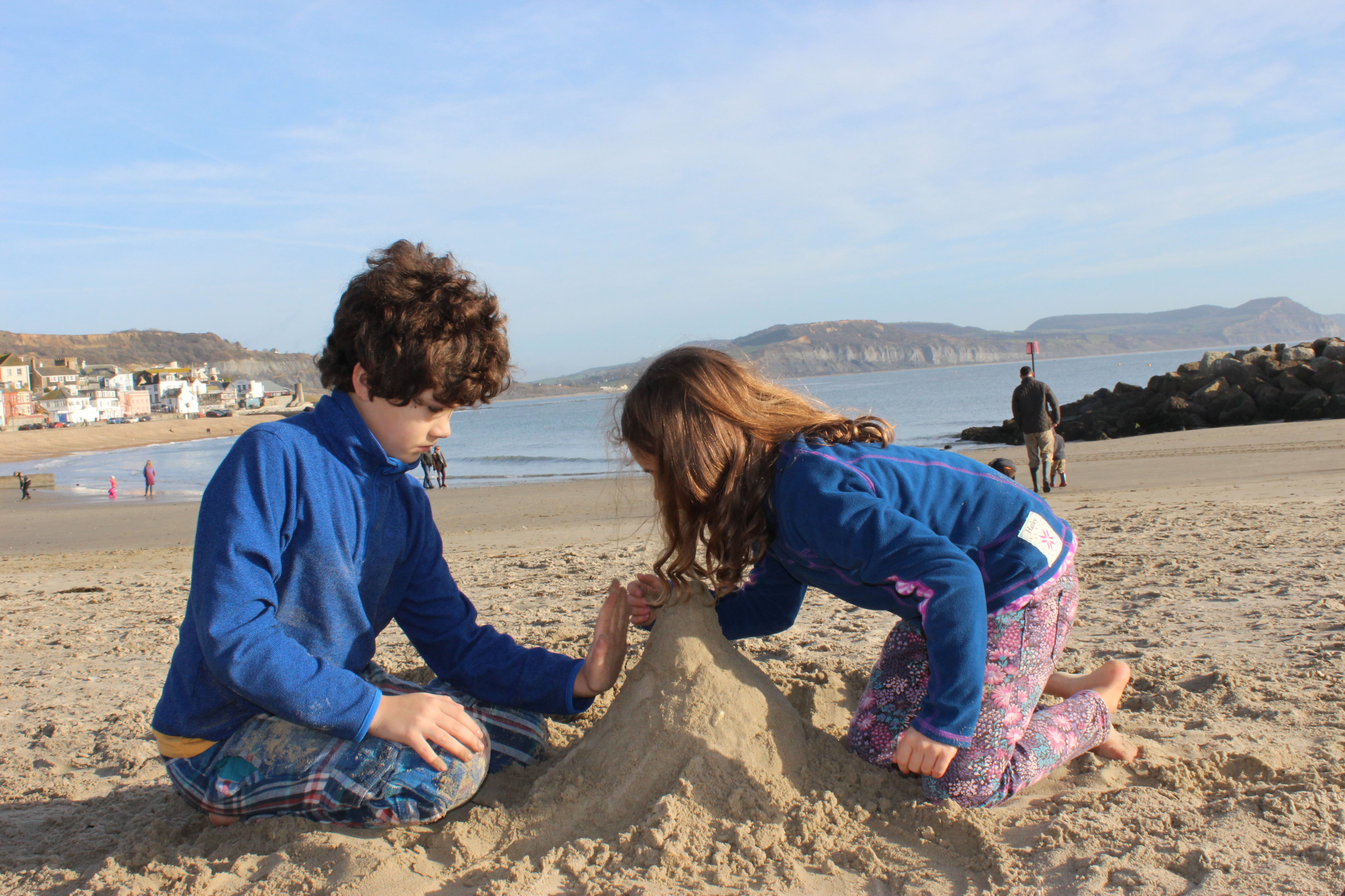 If there's sand a castle must be made ...