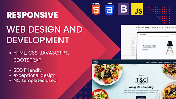 Build Responsive Websites In Html Css Javascript And Reactjs By - Premium Dark Picture Gallery - Mobile